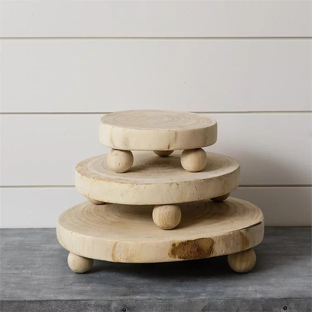 Paulownia Ball Feet Riser