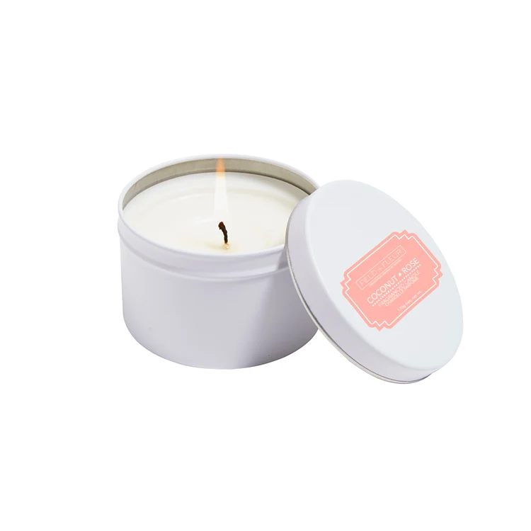 Coconut Rose' 6 oz Candle
