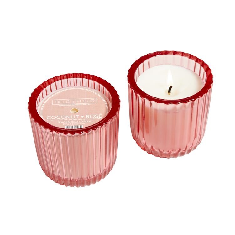 Coconut Rose' 1 Wick Candle