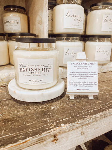 18 oz. Patisserie (French Bakery) Soy Candle