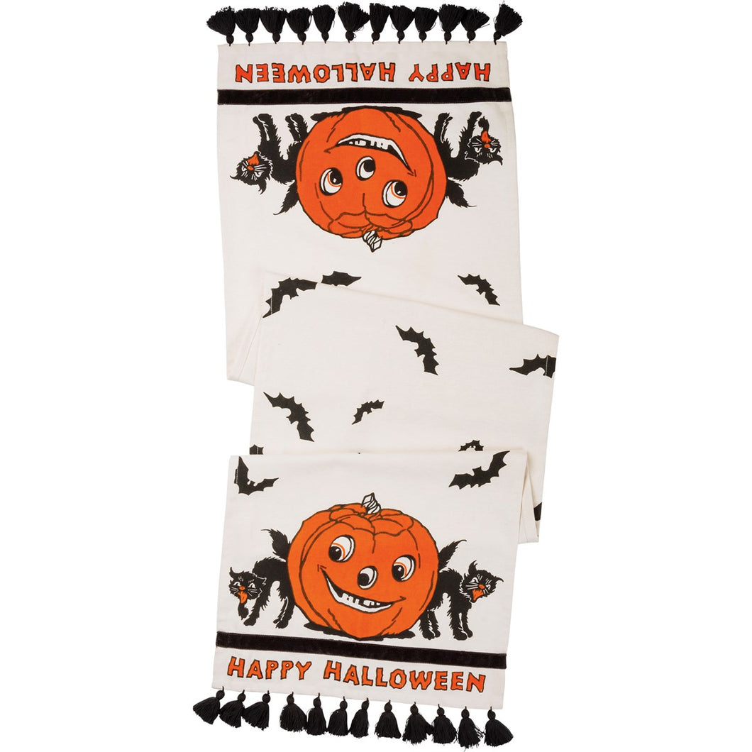 Happy Halloween Table Runner