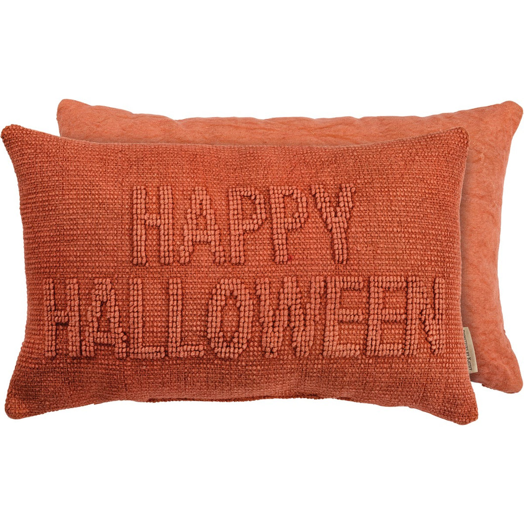 Happy Halloween Knobby Pillow