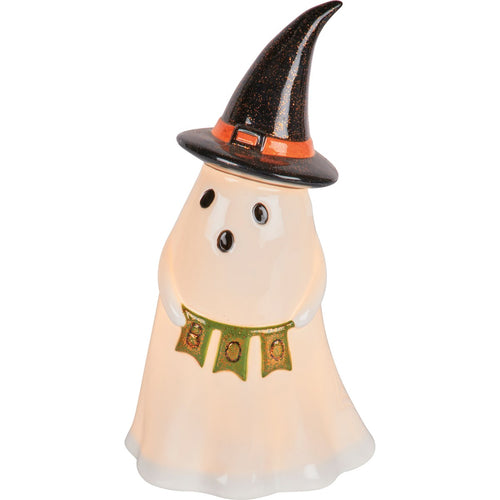 Boo Ghost Witch Figurine