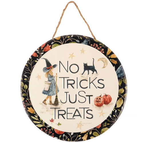 No Tricks Just Treats Wall Decor