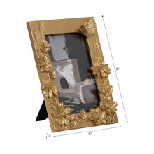 Gold Resin Boho Spring Time Frame, 4x6 in.