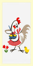 Kitchen Chicken Retro Flour Sack Kitchen Towel
