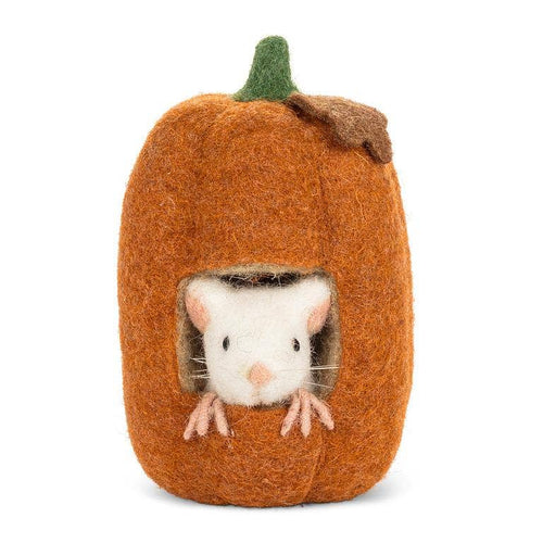 Mouse in Tall Pumpkin-6.5