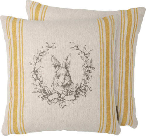 Rabbit Crest Pillow