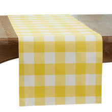 Buffalo Plaid Runner - Yellow