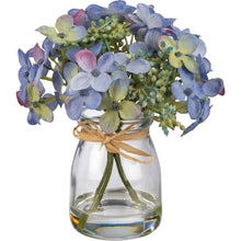 Blue Hydrangea Vase