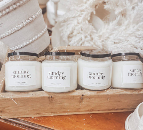 18 oz. Sunday Morning Soy Candle