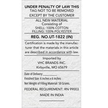 Buzzy Bees Bee Pillow 6x6