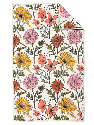 Urban Flower: Double-Sided Hand Towe