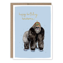 Handsome Gorilla Birthday Card