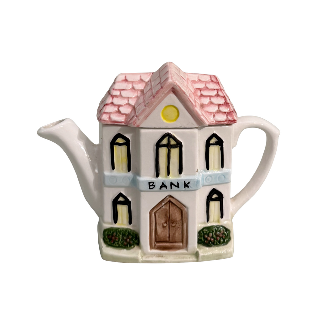 Vintage Novelty Bank Teapot