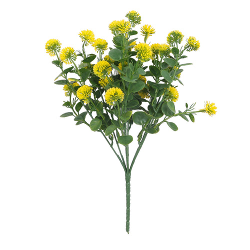 Yellow Mini Pom Bush