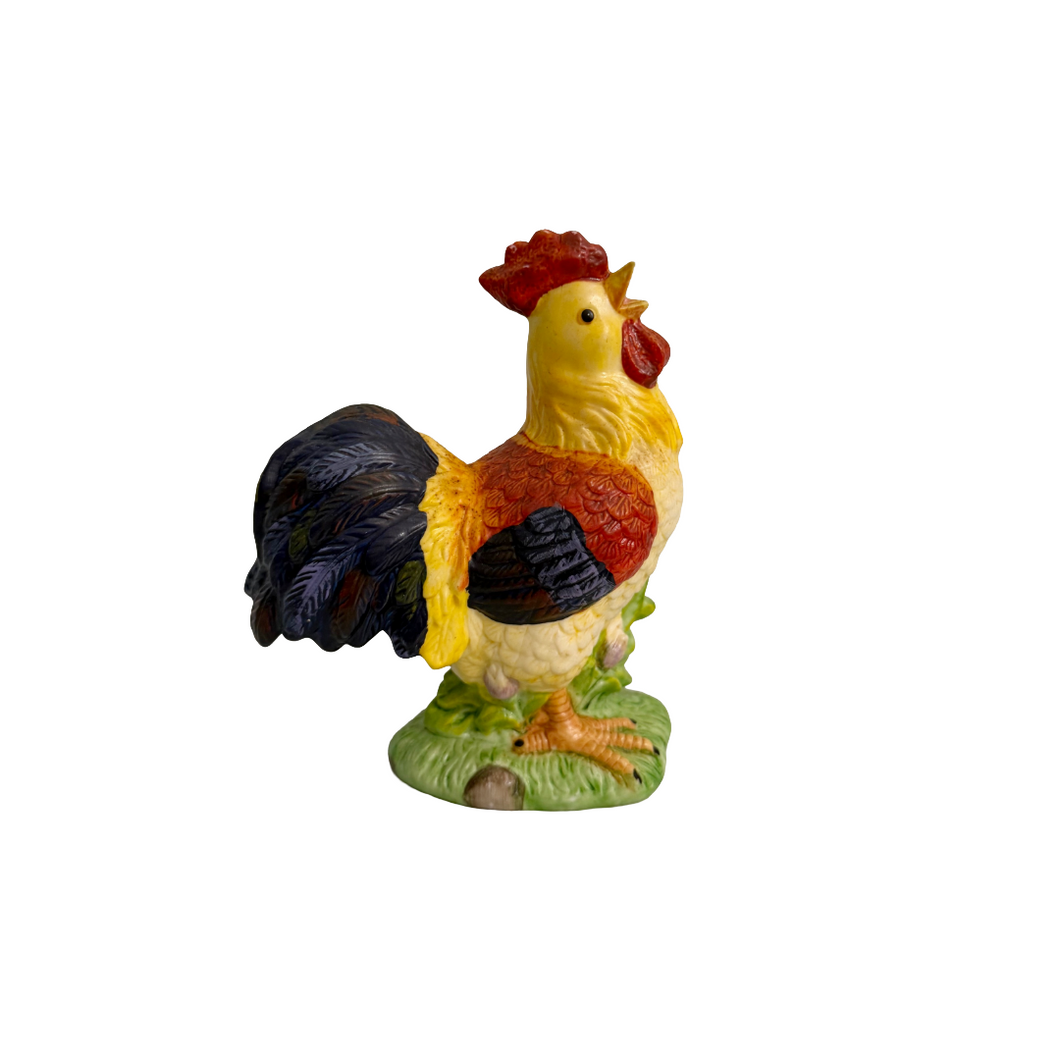 Vintage-Style Rooster Figurine 🐓