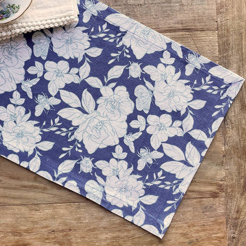 June Bug Indigo Placemat Set