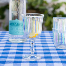 Blue & White Fabric Gingham Tablecloth