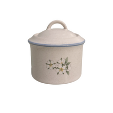Vintage Strawberry Stoneware Canister