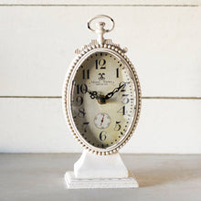 Iron White Classic Stopwatch Clock