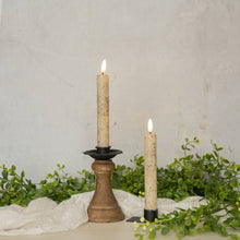 7.25" FLAME CREAM TAPER CANDLE SET