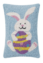 Easter Bunny Egg Hook Pillow