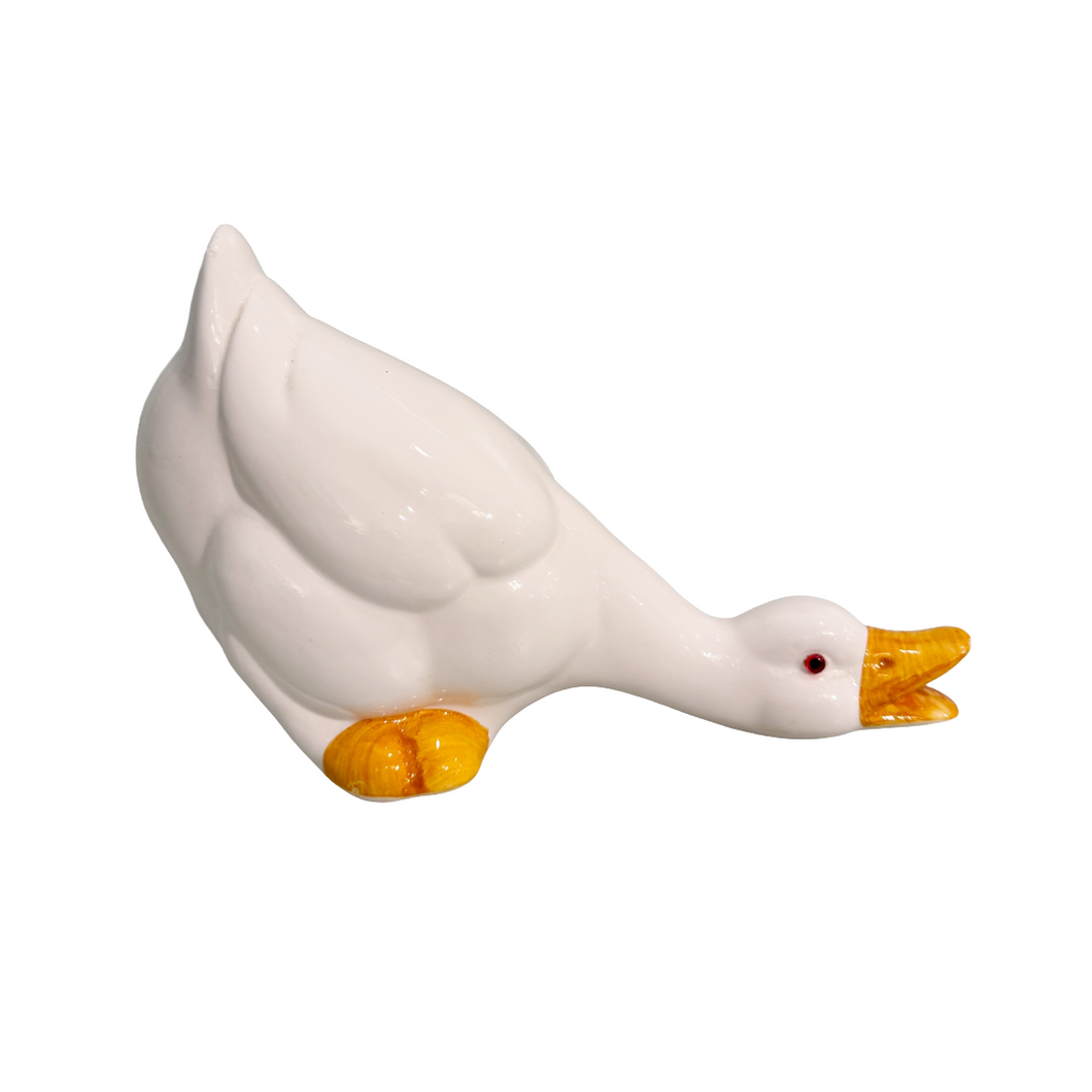 Vintage Goose Figurine