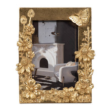 Gold Resin Boho Spring Time Frame, 4x6 in.
