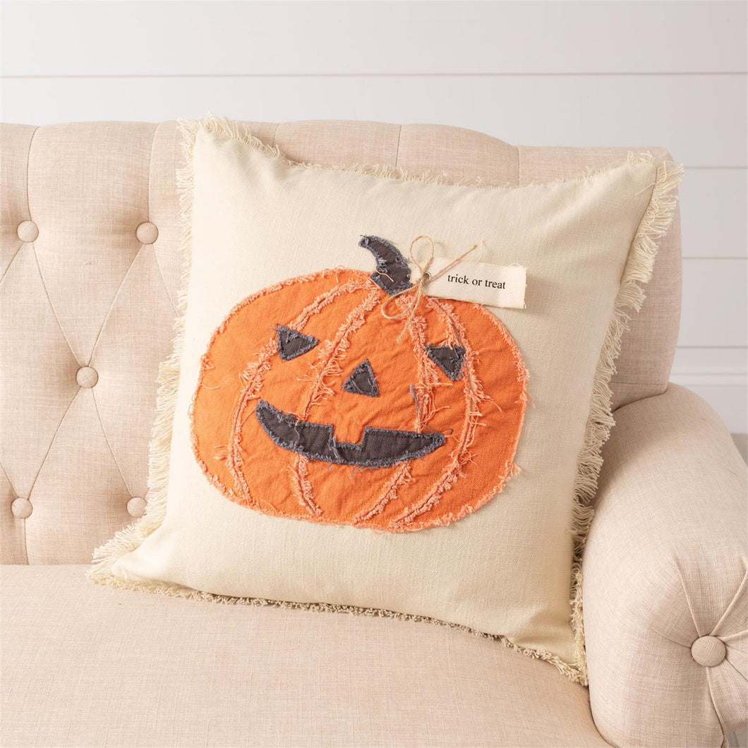 Raggedy Pumpkin Pillow