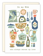 Serve Up Love Mother's Day Card