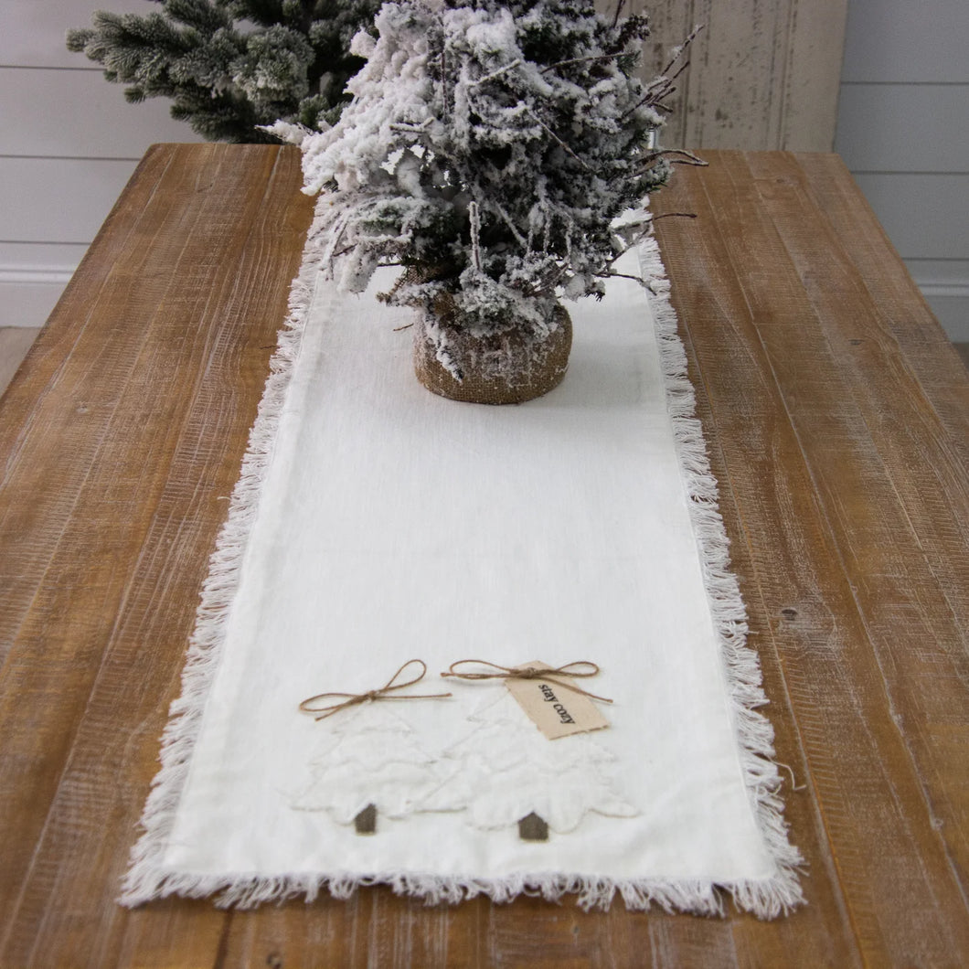 Raggedy Trees Table Runner