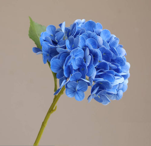 Royal Blue Hydrangea Pick