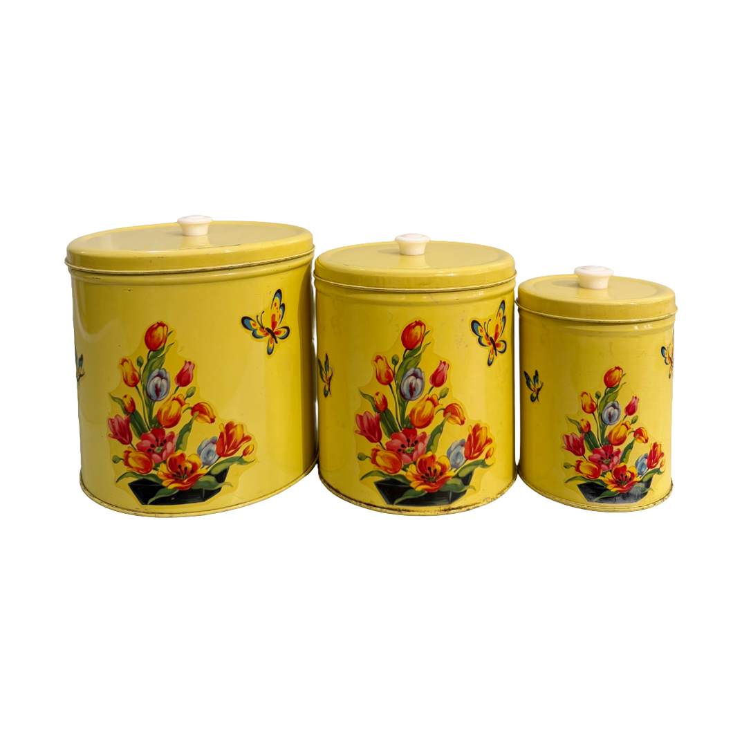 Vintage Tin Set