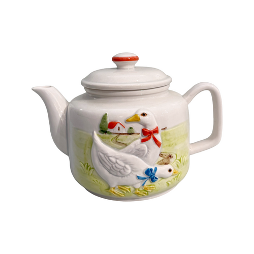 Vintage Goose Teapot