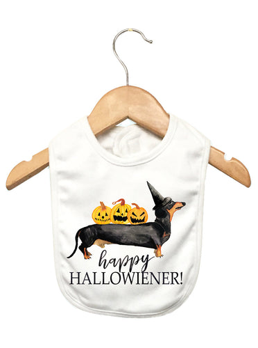 Happy Hallowiener Bib