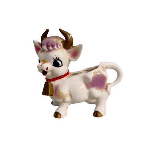 Vintage Kitsch Cow Creamer