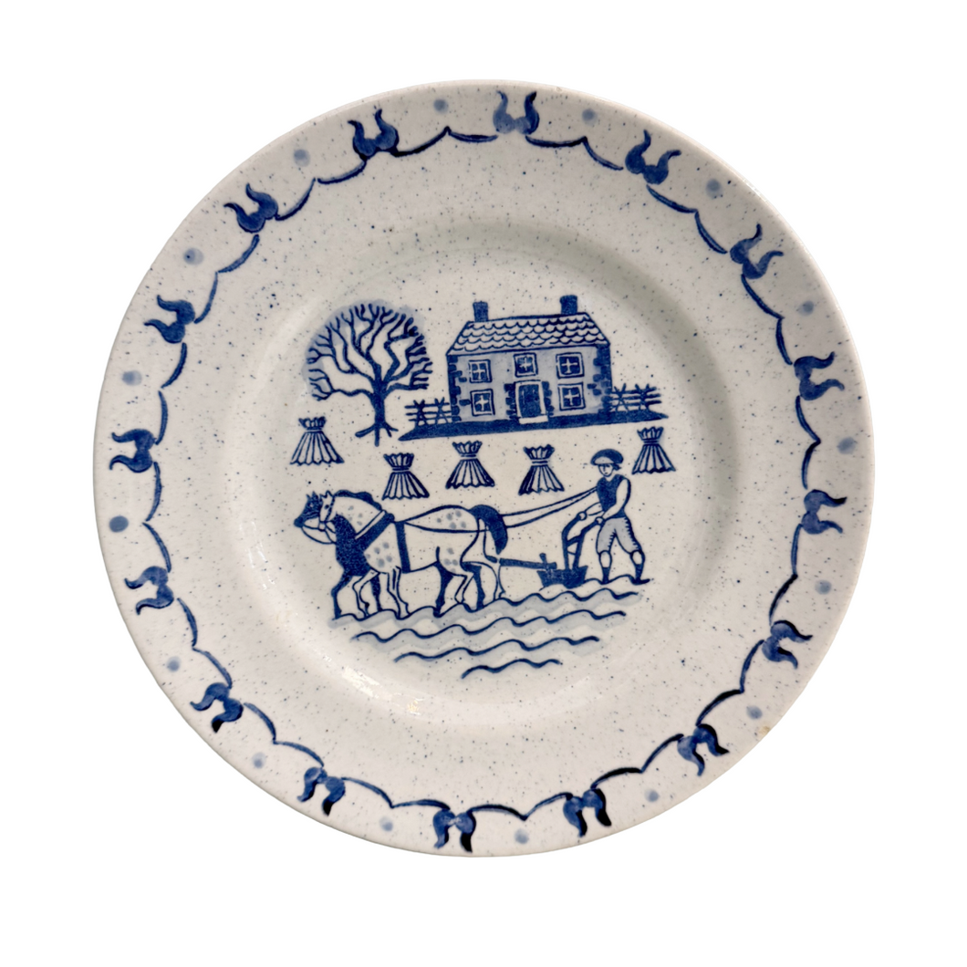 Vintage Metlox Provincial Blue Dinner Plate