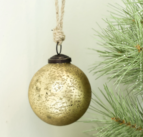 Gold Mercury Ornament