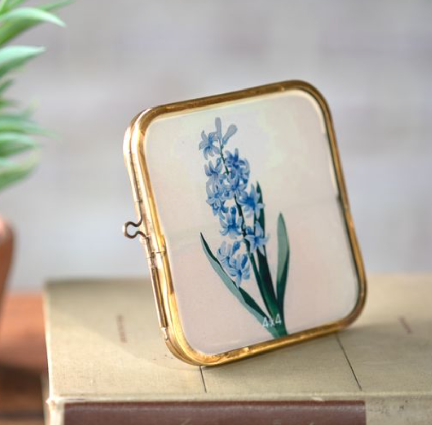 4 x 4 Brass Photo Frame