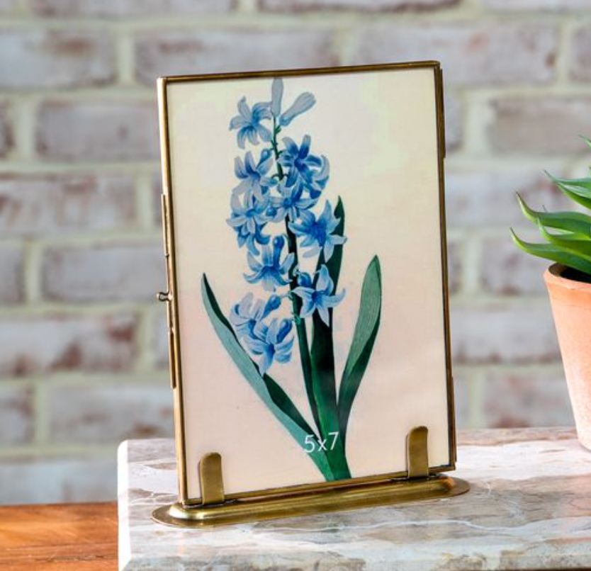 5 x 7 Brass Standing Frame