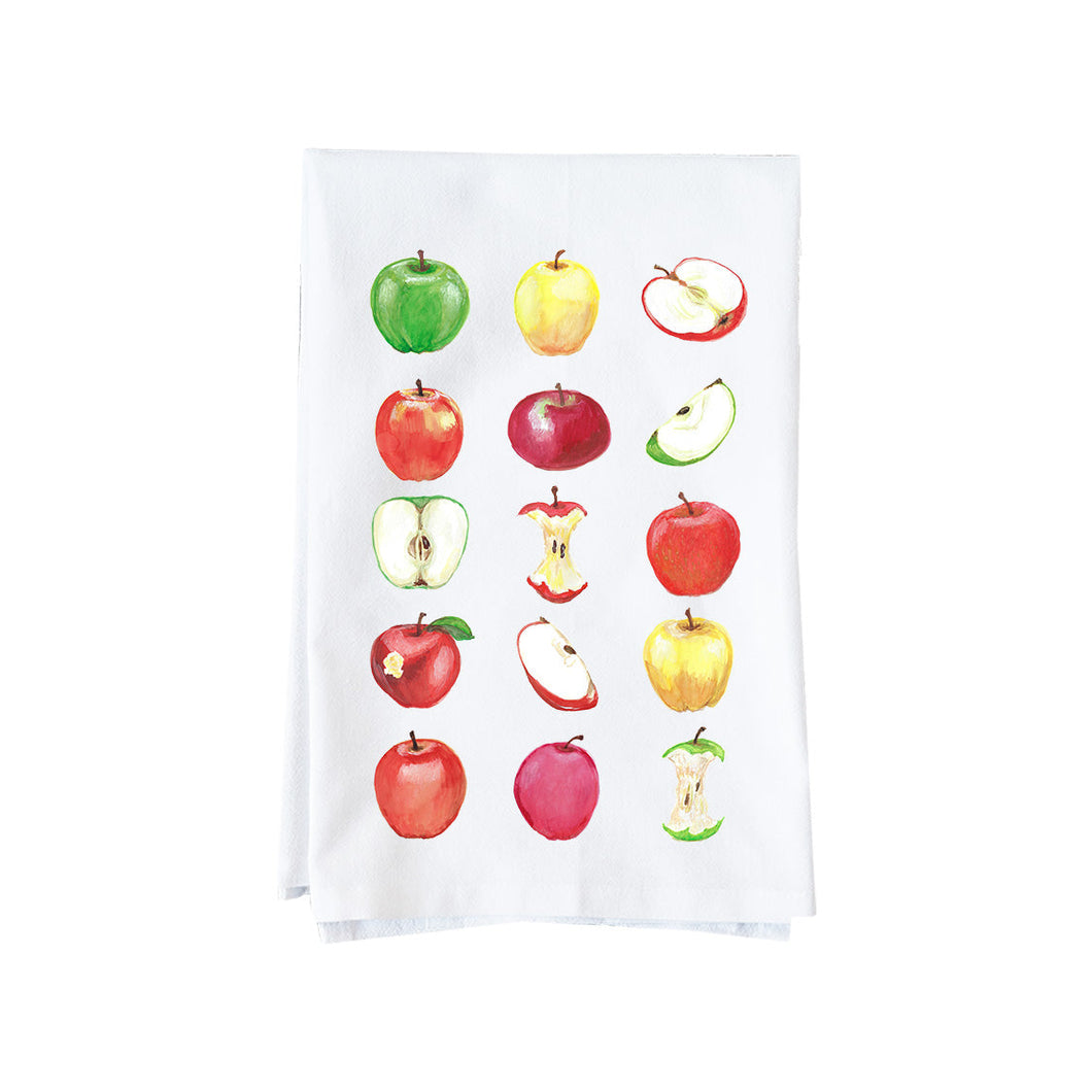 Apple Collage Towel