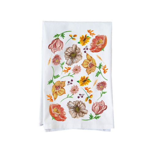 Fall Floral Towel