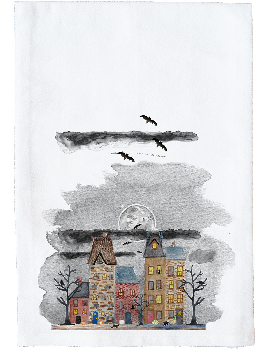 Haunted Houses Towel