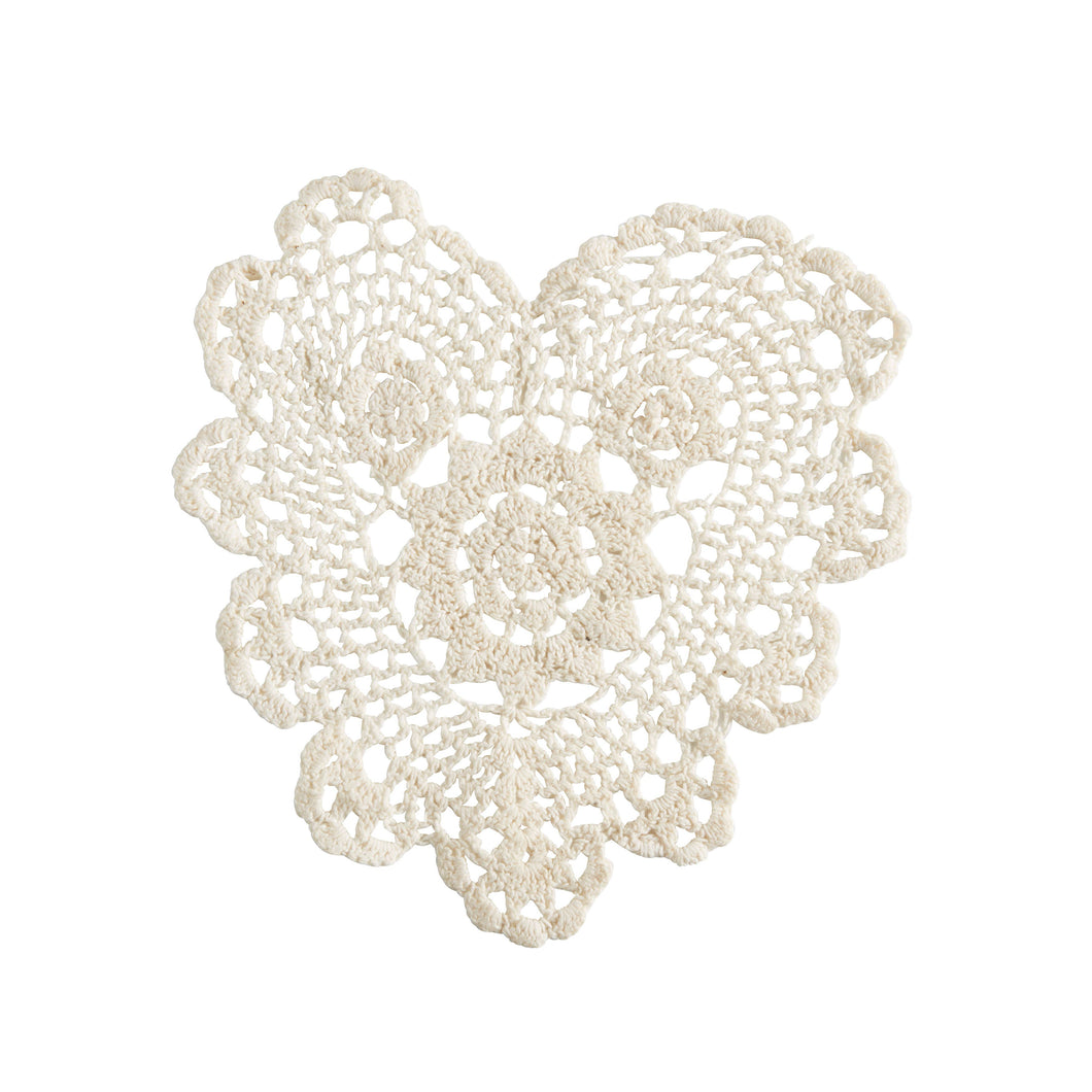 Heart Crochet Doily 6