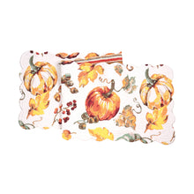Watercolor Pumpkin Table Runner
