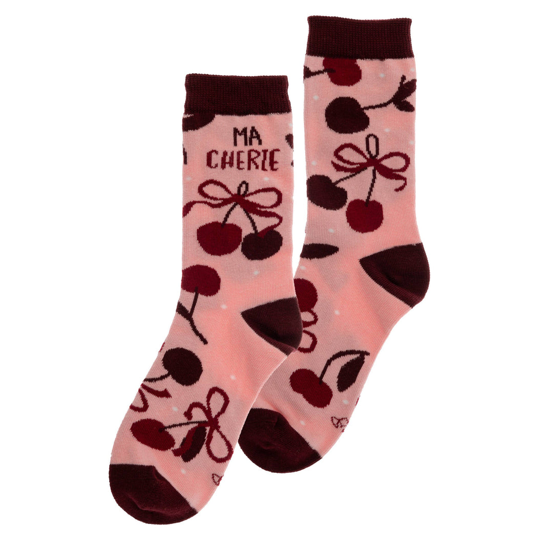 Crew Socks: Cherries