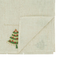 Embroidered Christmas Tree Runner 16"x72"