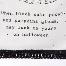 When Black Cats Prowl Kitchen Towel