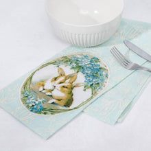 Blue Bunny Kitchen Towel